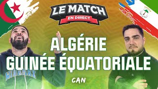 🔴 Algérie  Guinée Equatoriale  CAN 2021  Le Match en direct Football [upl. by Jordain295]