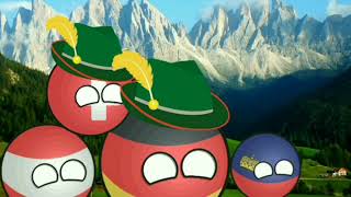 Stereotypical music around the world Countryballs and landscape [upl. by Munmro]