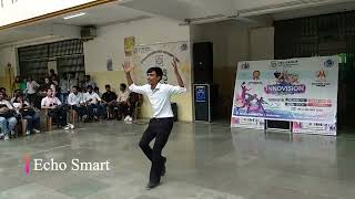 Great dance steps at college  Bahu Kale Ki song  IEC Innovision 2k24 entertainment echosmart [upl. by Notxarb]