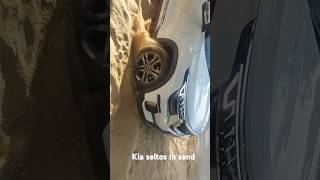 Kia seltos offroading in sand kiaseltos automobile [upl. by Trudie]