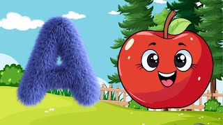 A Apple Song  Inspired By ABC song Gracies Corner  Nursery Rhymes  Kids Songs 69 [upl. by Lednek43]