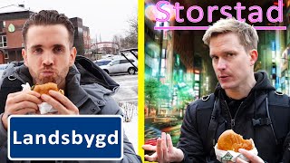 Jämför maten i en storstad VS landsbygden Är det skillnad [upl. by Ivar]