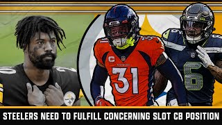 Why the Steelers SHOULD SIGN Justin Simmons Two Free Agents Steelers Could Sign for Slot Cornerback [upl. by Trebor753]