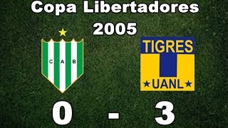 Banfield vs Tigres 03 Copa Libertadores 2005 [upl. by Keelia]