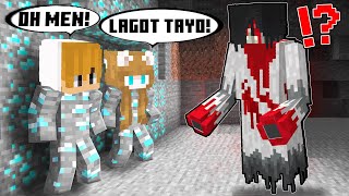 How CeeGee and Yasi Hide and Escape from White LadyEXE NIGHTMARES in Minecraft Tagalog [upl. by Duvall]