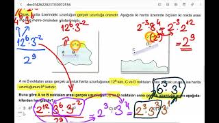 20232024 MOZAÄ°K2 TÃœRKÄ°YE GENELÄ° 8SINIFLAR MATEMATÄ°K DENEME Ã‡Ã–ZÃœMLERÄ° SORU 56 [upl. by Neelhtac]