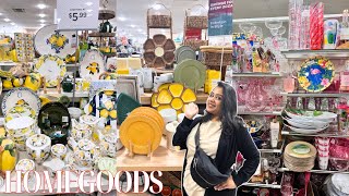 HOMEGOODS SHOP WITH ME  NEW KITCHEN DECOR AND DINNERWARE 2024 [upl. by Adekan395]