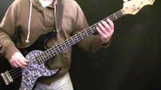 How To Play Bass On Brown Eyed Girl [upl. by Nnaynaffit908]