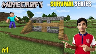 A NEW JOURNEY START  MINECRAFT GAMEPLAY 1 [upl. by Ttegirb]