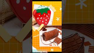 Choco lover vs strabberry lover shorts chocolate straberry purse shous [upl. by Lezti]