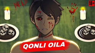 Qonli oila 🔞 qorqinchli animatsion hikoya  Daxshatli Multik bilol audiohikoya hikoya [upl. by Tereb]