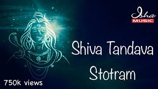 Shiva Tandava Stotram  with lyrics  Jatatavigalajjala Pravahapavitasthale [upl. by Ayekram]