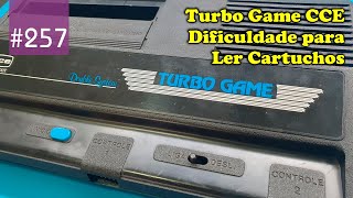 Manutenção 257  Turbo Game CCE Dificuldade para Ler Cartuchos quotDifficulty Reading Cartridgesquot [upl. by Ahter308]