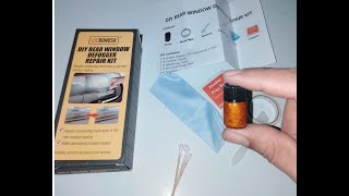 DIY  Rear Windshield DefoggerDefroster Repair Kit [upl. by Aillicec]