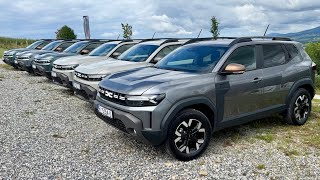 DACIA DUSTER different SPECS  JOURNEY vs EXTREME 4X2 vs 4X4 exterior amp interior [upl. by Aticnemrac]