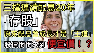 【獎品公布】這三檔高殖利率成長股便宜價，存股拚的是總報酬，公司成長配息才是真的 我一直用這方法來選股 CC字幕 [upl. by Edelson]