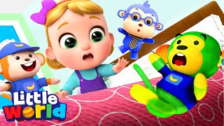 Five Little Monkeys Jumping On The Bed  Part 3  The Smart Monkeys  ChuChu TV Kids Songs [upl. by Eenahs]