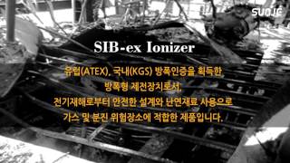 방폭형 정전기 제거장치  Explosion proof Ion Bar  이오나이저  Ionizer SIB ex Series [upl. by Syst]