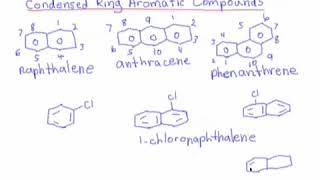 130 Polycyclic Aromatic Compounds Naphthalene Anthracene amp Phenanthrene [upl. by Ekud363]