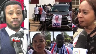 No Adwoa Safo No Vote😱Dome Kwabenya delegates break silence as Adwoa Safo qualifies from Vetting🔥 [upl. by Aiekat]