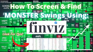 How To Use Finvizcom Screener To Find Stocks BEFORE They RUN [upl. by Orabel]