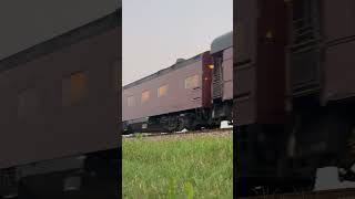 CP 2816 Steam Train In Rosenberg Texas [upl. by Yelkcub]