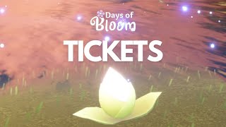 Ubicaciones de tickets Days of Bloom  Sky niños de la luz [upl. by Toile]