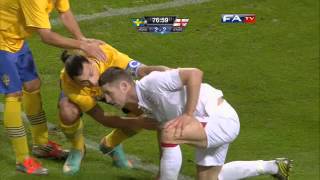 Sweden vs England 42 Official Goals and Highlights  FATV 141112 [upl. by Jonny24]