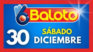 Resultados del BALOTO REVANCHA del sabado 30 de DICIEMBRE de 2023 💫✅💰 [upl. by Suixela]