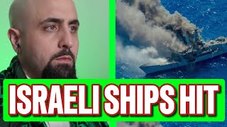 18BILLION IN ARMS FROM US TO ISRAEL  Iraqi Resistance SUCCESSFULLY HITS IL NAVY Saar6 Corvette [upl. by Aleekat]