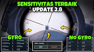 Sensitivitas Pubg Mobile Terbaik Untuk Gyro amp No Gyro Aim Jadi Lurus  PUBG MOBILE [upl. by Hsirrap326]