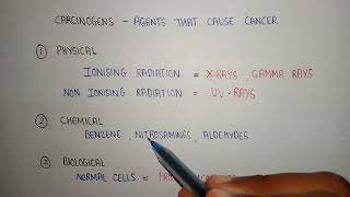 Cancer causing agents  carcinogenic agents  causes of cancer  Cancer reasons [upl. by Ecad]