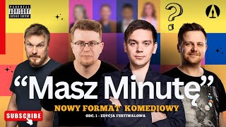 Rejent Minkiewicz Kowalski Sobaniec  Masz Minutę Format Komediowy  standup  Roast [upl. by Beane]