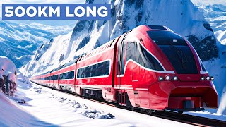 China Is Building The Worlds Most Dangerous Railway In The Himalayas [upl. by Elrahc]