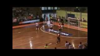 Defesas TIAGO e Lavoisier  Semifinal jogo 1  Liga Futsal 2012wmv [upl. by Mckeon]