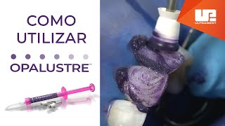 Como Utilizar Opalustre  Pasta de abrasión química y mecánica [upl. by Manning284]