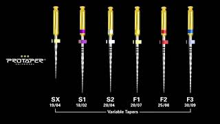 Dentsply Protaper Gold NiTi Rotary Files for endodontics  pinkblue [upl. by Nnylimaj]