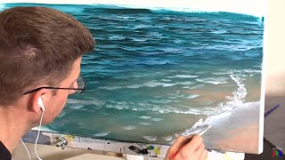 Painting Water Live Workshop  Part 1 [upl. by Nylehtak301]