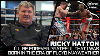 quotIll be forever gratefulquot Ricky Hatton on his boxing legacy and his fight with Floyd Mayweather [upl. by Nwahsem]