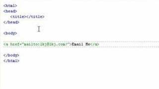 HTML Mailto [upl. by Lyndon]
