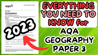 Everything you need to know for GCSE Geography Paper 3 2023 and free 9 mark essay plan [upl. by Asecnarf502]