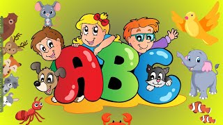 ABC song  Nursery Rhymes  ABC phonics song for toddlers  A for apple [upl. by Adelia]