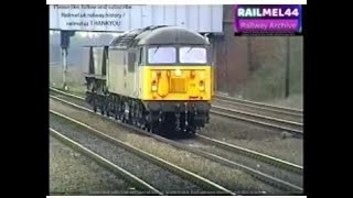 British Rail Compilation 62 Millford Junction Swinton Kilnhurst Tinsley Treeton Junction 1992 [upl. by Bevvy]