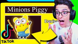 PROVIAMO I TIK TOK VIRALI SU ROBLOX PIGGY LIFE HACKS [upl. by Rahman]