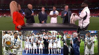 Jose Mourinho amp Thierry Henry Reacts To Real Madrid UCL Trophy🏆Bellingham Carlo amp Courtois Interview [upl. by Symons]