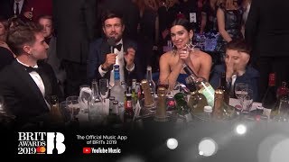 Jack Whitehall interviews Dua Lipa  The BRIT Awards 2019 [upl. by Britte413]