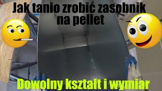 Jak samemu zrobić zasobnik na pellet bez spawania [upl. by Ibbor400]