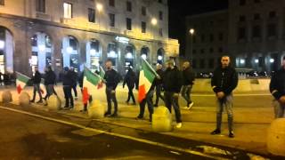 Foibe CasaPound corteo di ForzaNuova e Dora a Varese [upl. by Raine]