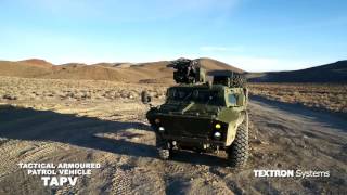 Textron Systems Tactical Armoured Patrol Vehicle TAPV [upl. by Larimore]