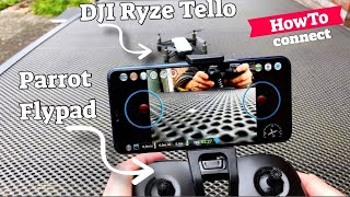 DJI Tello Controller How to fly a DJI Ryze Tello with a cheap Flypad Controller from Parrot [upl. by Evaleen599]